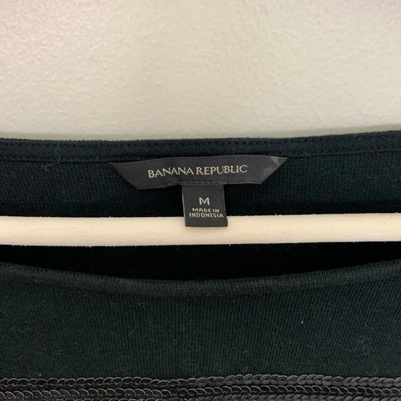 Banana Republic • Sequin Striped Sweatshirt - Picture 6 of 9